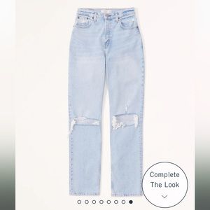 Curve  Love Ultra High Rise 90s Straight Jean